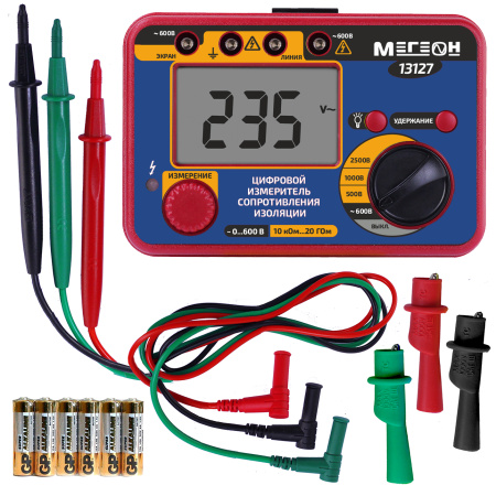 Мегаомметр МЕГЕОН 13127 купить по низкой цене | МАКСПРОФИТ