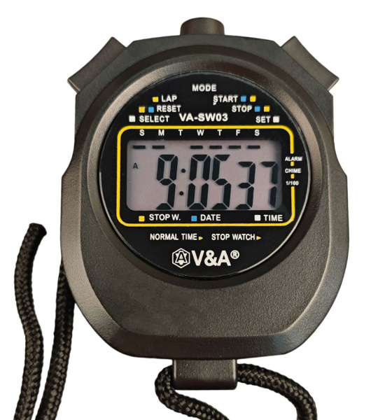Секундомер электронный VA-SW03 с поверкой купить по низкой цене | МАКСПРОФИТ